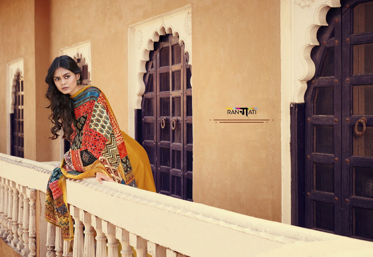 Rangati Shezan Fancy Wear Printed Designer Latest Salwar Suit Collection